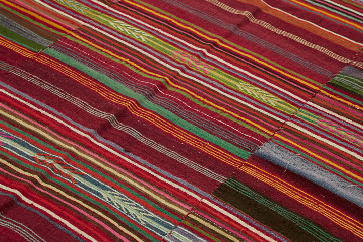 6x9 Multicolor Oriental Kilim Rug - 45953