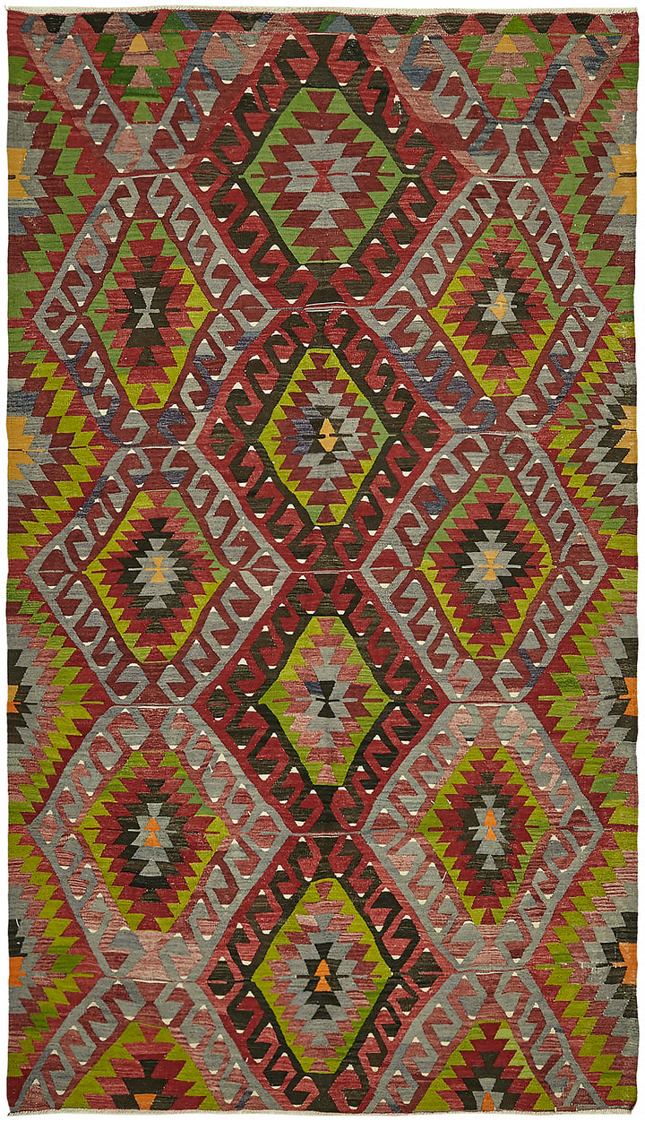 6x10 Multicolor Oriental Kilim Rug - 45958