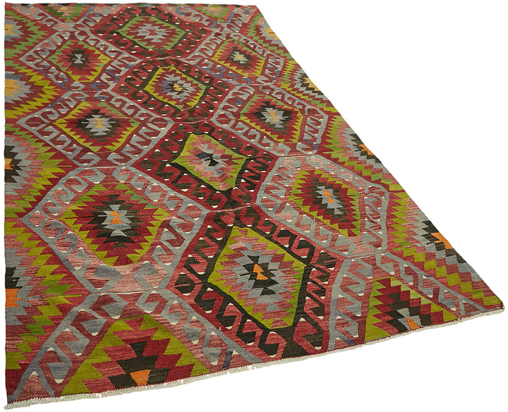 6x10 Multicolor Oriental Kilim Rug - 45958