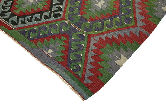 6x9 Multicolor Oriental Kilim Rug - 45959