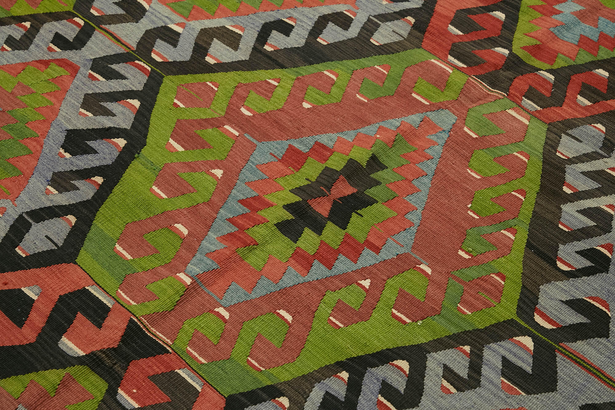 6x10 Multicolor Oriental Kilim Rug - 45960