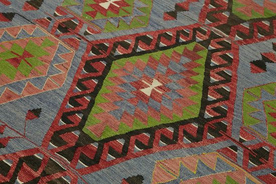 5x10 Multicolor Oriental Kilim Rug - 45962