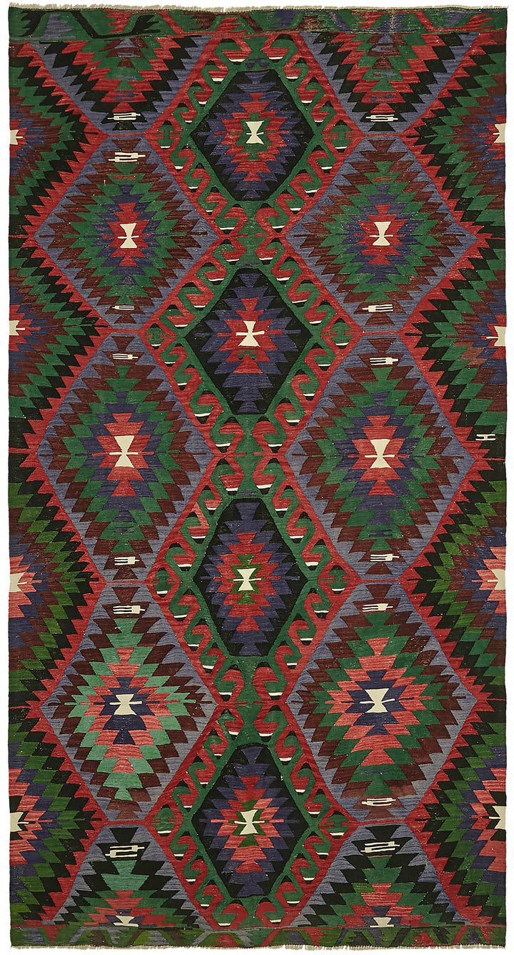 6x12 Multicolor Oriental Kilim Rug - 45963