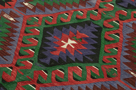 6x12 Multicolor Oriental Kilim Rug - 45963