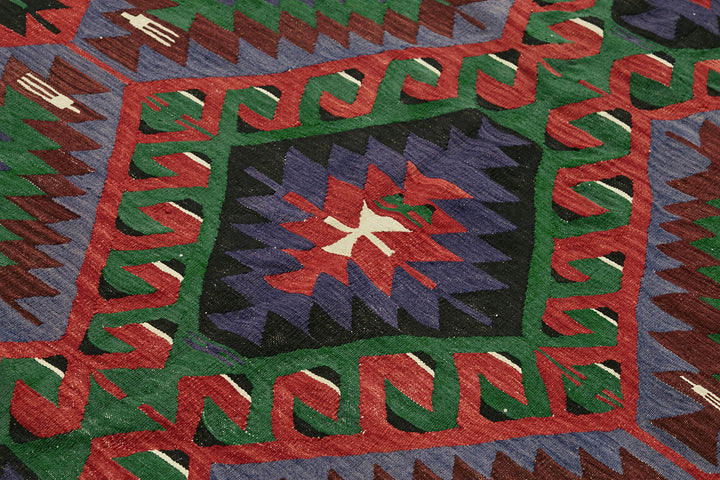 6x12 Multicolor Oriental Kilim Rug - 45963