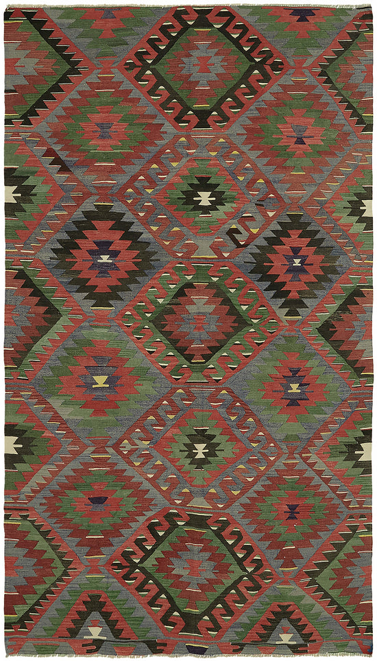 6x10 Multicolor Oriental Kilim Rug - 45966