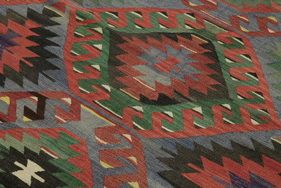 6x10 Multicolor Oriental Kilim Rug - 45966