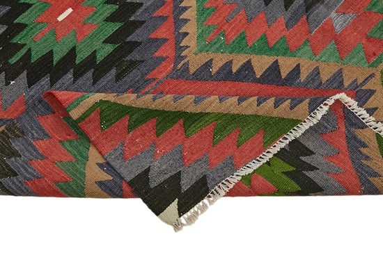 7x9 Multicolor Oriental Kilim Rug - 45969