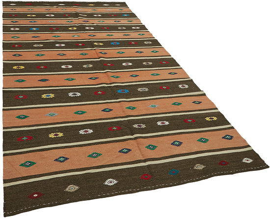 6x10 Multicolor Oriental Kilim Rug - 45970