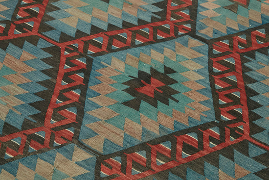 5x10 Multicolor Oriental Kilim Rug - 45971