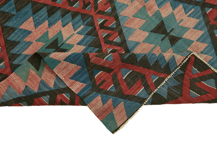 5x10 Multicolor Oriental Kilim Rug - 45971