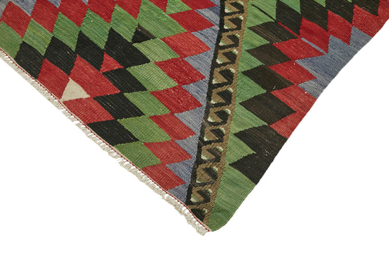 7x11 Multicolor Oriental Kilim Rug - 45974