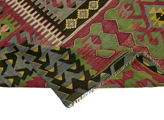 5x10 Multicolor Oriental Kilim Rug - 45977