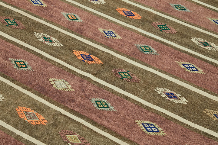 6x10 Multicolor Oriental Kilim Rug - 45978