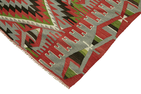 6x9 Multicolor Oriental Kilim Rug - 45979