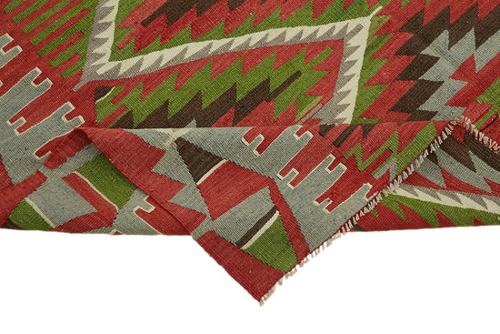 6x9 Multicolor Oriental Kilim Rug - 45979