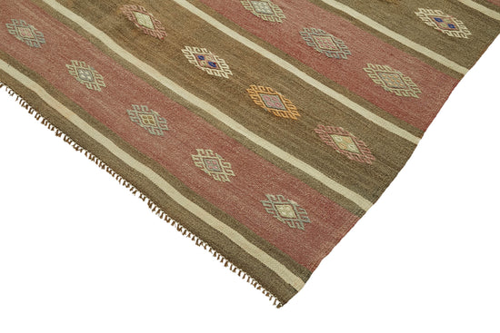 5x10 Multicolor Oriental Kilim Rug - 45980