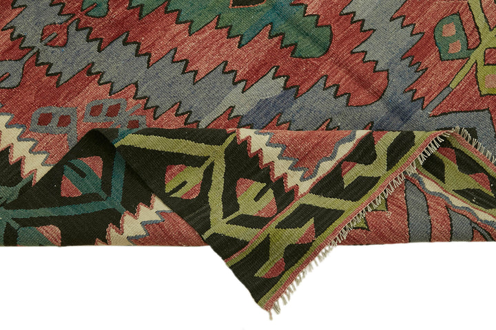 5x10 Multicolor Oriental Kilim Rug - 45981
