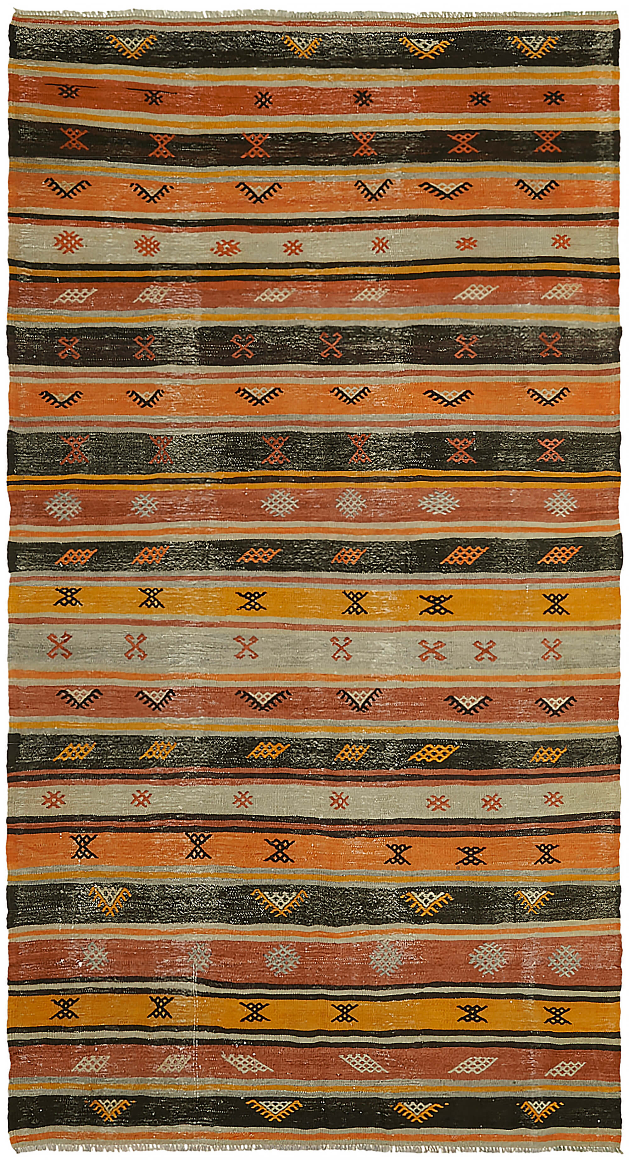 6x10 Multicolor Oriental Kilim Rug - 45983