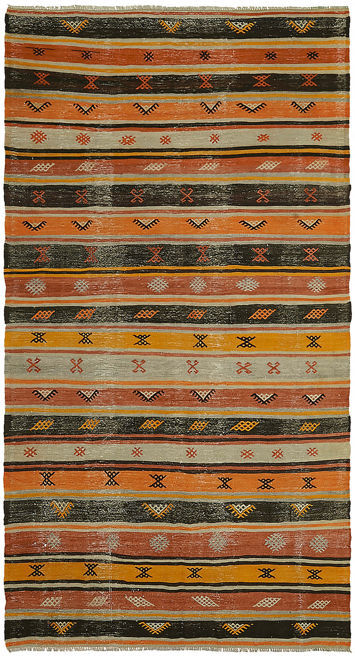 6x10 Multicolor Oriental Kilim Rug - 45983