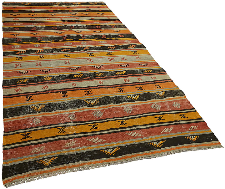 6x10 Multicolor Oriental Kilim Rug - 45983