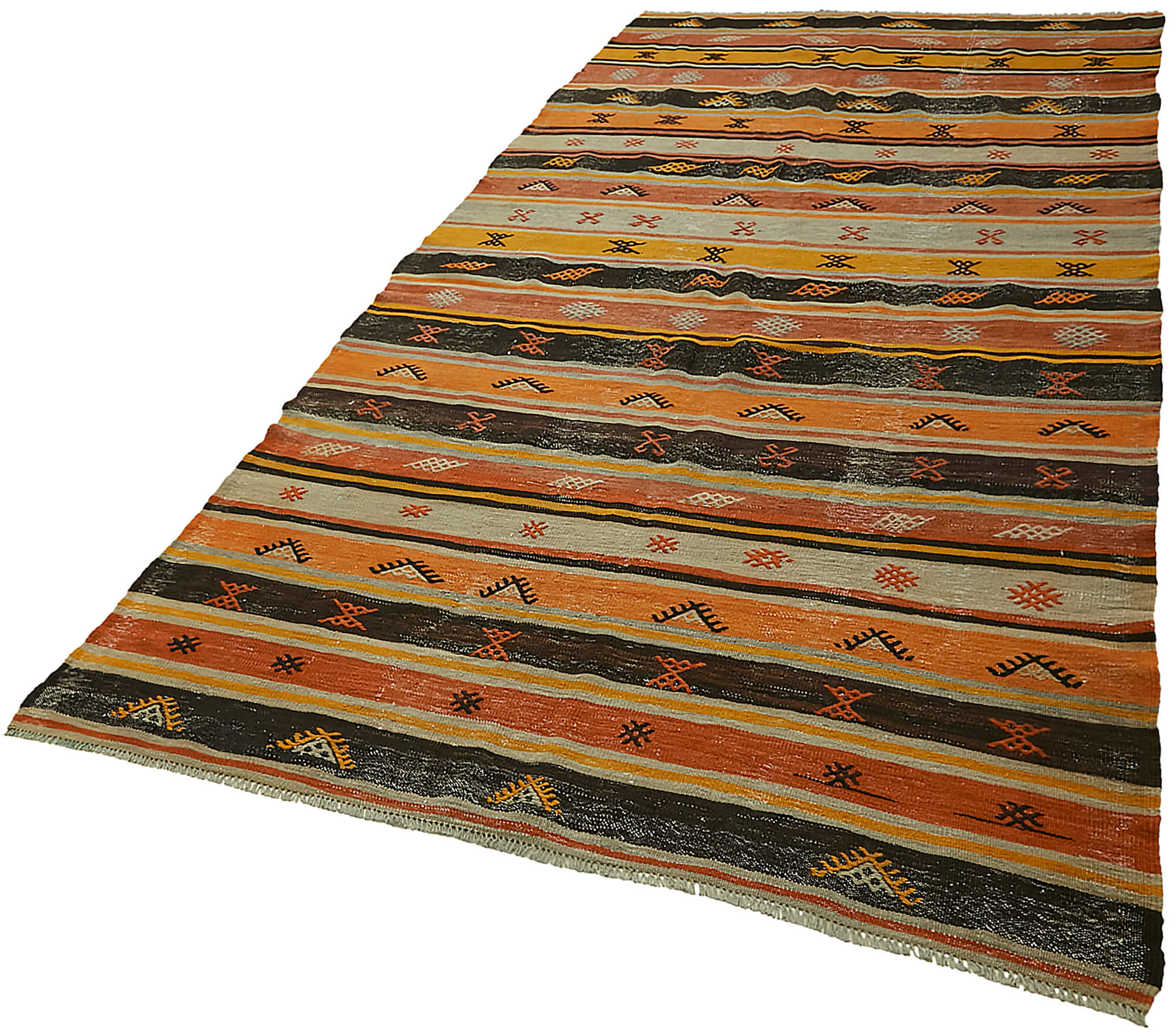 6x10 Multicolor Oriental Kilim Rug - 45983
