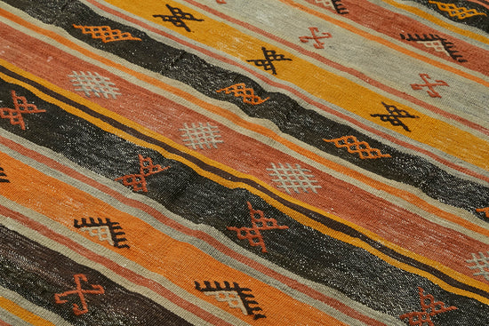 6x10 Multicolor Oriental Kilim Rug - 45983