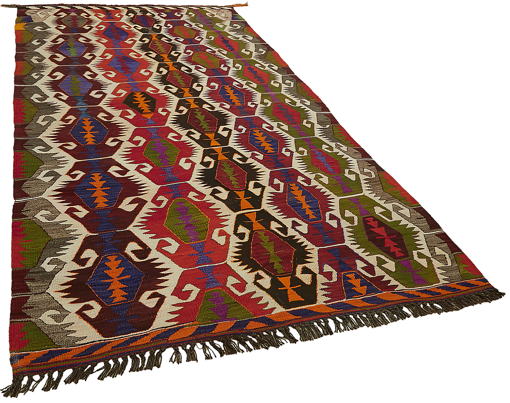10x6 Multicolor Oriental Kilim Rug - 45984