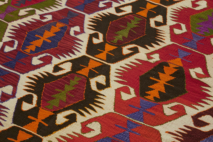 10x6 Multicolor Oriental Kilim Rug - 45984