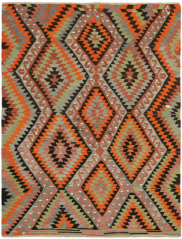 6x8 Multicolor Oriental Kilim Rug - 45987