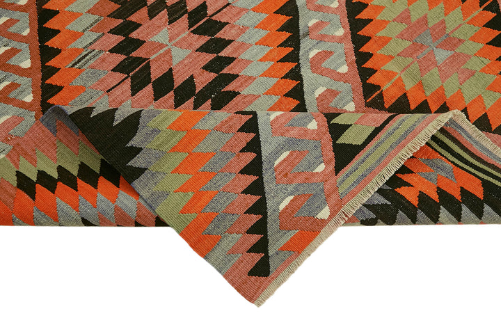 6x8 Multicolor Oriental Kilim Rug - 45987
