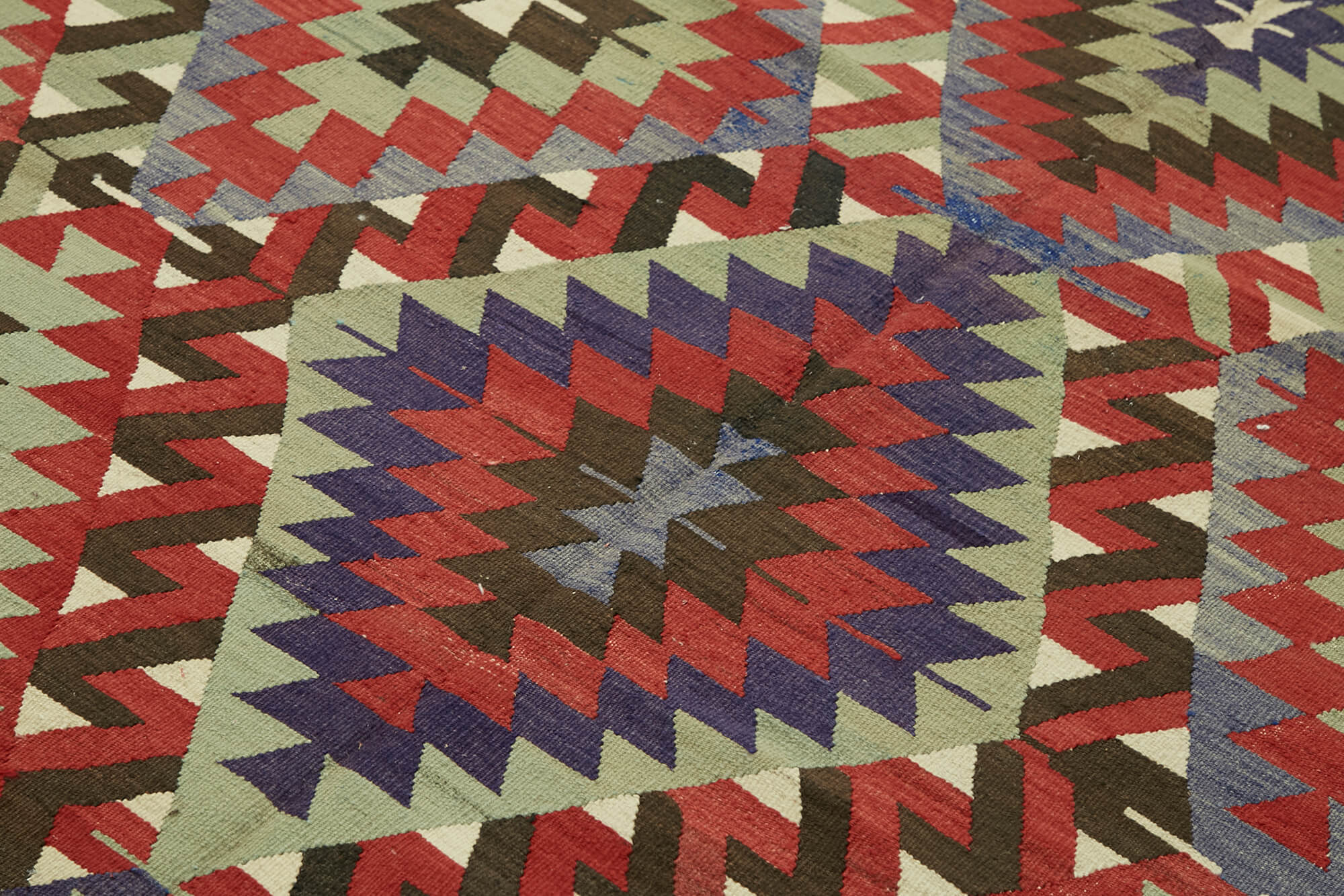5x10 Multicolor Oriental Kilim Rug - 45988