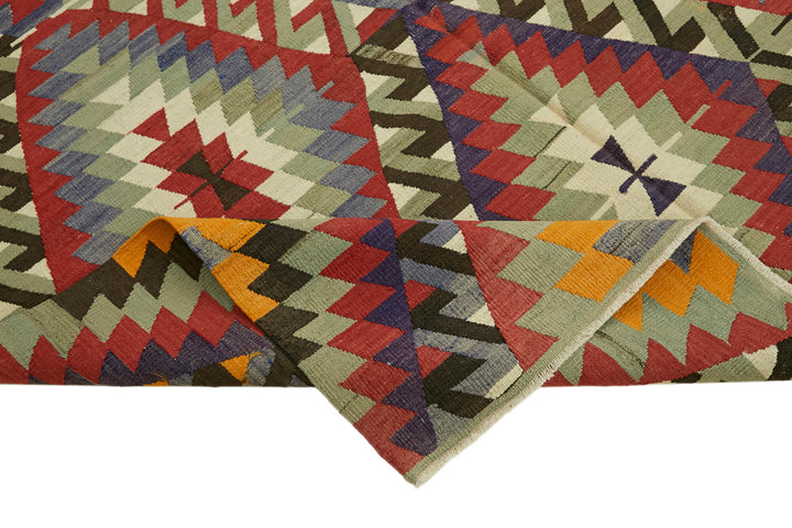 5x10 Multicolor Oriental Kilim Rug - 45988