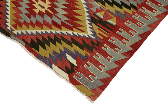 5x10 Multicolor Oriental Kilim Rug - 45989