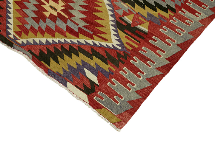 5x10 Multicolor Oriental Kilim Rug - 45989