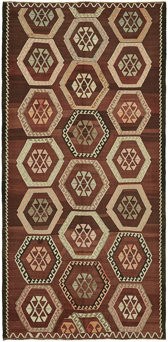 6x12 Multicolor Oriental Kilim Rug - 45990