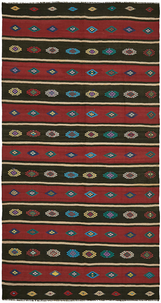 6x10 Multicolor Oriental Kilim Rug - 45991