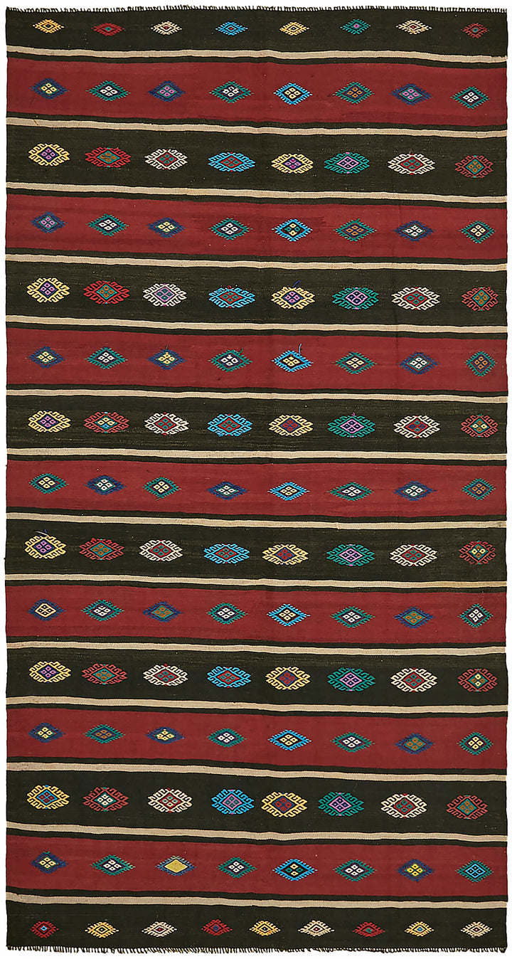 6x10 Multicolor Oriental Kilim Rug - 45991