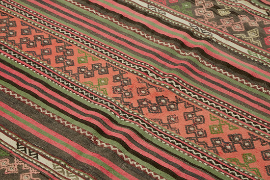 5x10 Multicolor Oriental Kilim Rug - 45992