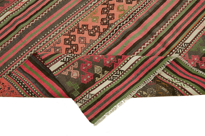 5x10 Multicolor Oriental Kilim Rug - 45992