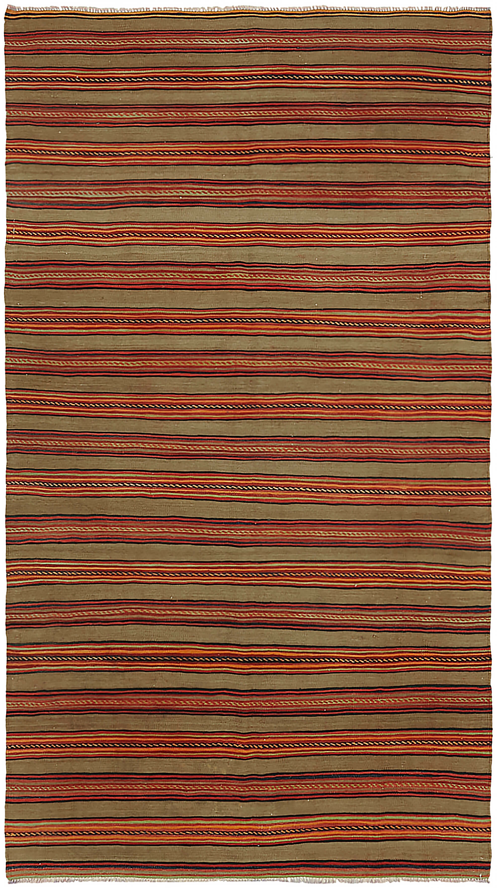 5x9 Multicolor Oriental Kilim Rug - 45998