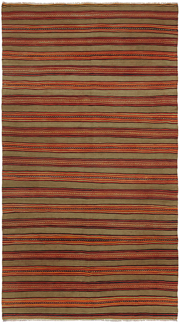 5x9 Multicolor Oriental Kilim Rug - 45998