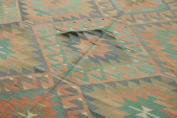 6x11 Multicolor Oriental Kilim Rug - 46000