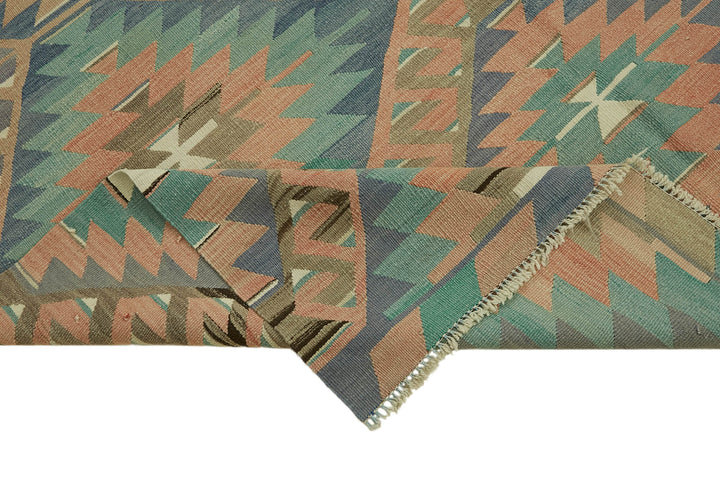 6x11 Multicolor Oriental Kilim Rug - 46000