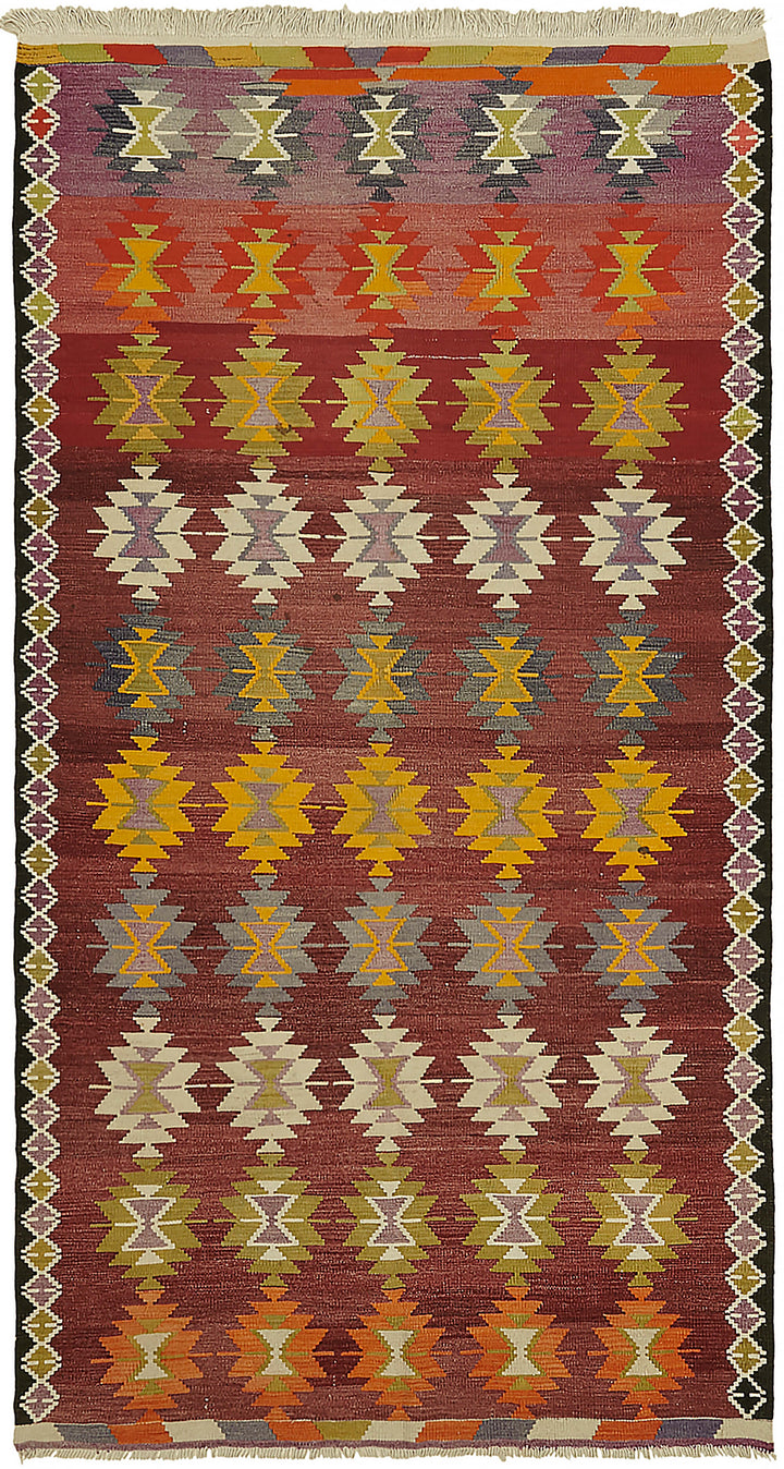 6x10 Multicolor Oriental Kilim Rug - 46001