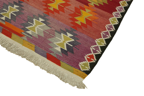 6x10 Multicolor Oriental Kilim Rug - 46001