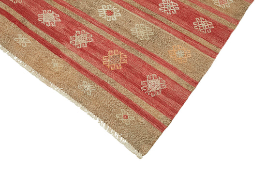 6x11 Multicolor Oriental Kilim Rug - 46003