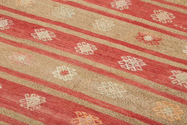 6x11 Multicolor Oriental Kilim Rug - 46003