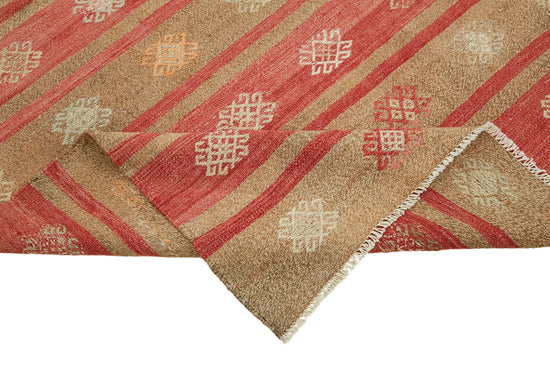6x11 Multicolor Oriental Kilim Rug - 46003