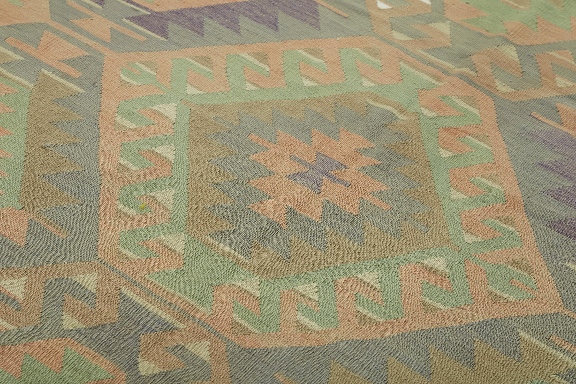 6x11 Multicolor Oriental Kilim Rug - 46004